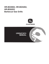 John Deere HR-BG5002, HR-BG5202, HR-BG6203 Manual de usuario