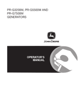 John Deere PR-G7500M Manual de usuario