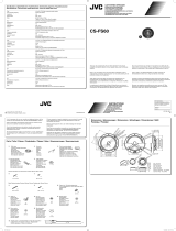 JVC CS-FS60 Manual de usuario