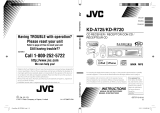 JVC KD-R720 Manual de usuario