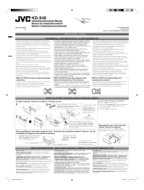 JVC KD-X40 Manual de usuario