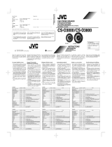 JVC CS-D3800 Manual de usuario
