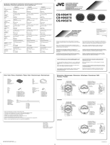 JVC CS-HX637X Manual de usuario
