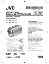 JVC Everio GZ-HD320 Manual de usuario