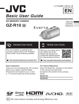 JVC Everio GZ-R320 Manual de usuario