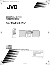 JVC RC-BZ5LB Manual de usuario