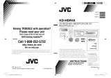 JVC KD-HDR44 Manual de usuario