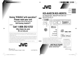 JVC KD-AHD79 Manual de usuario