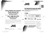 JVC KD-R628 Manual de usuario