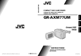 JVC GR-AXM77UM Manual de usuario