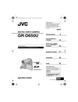 JVC GR-D650U Manual de usuario