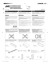 JVC KD-AR390 Guía de instalación