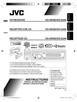 JVC KD-AR390 Manual de usuario