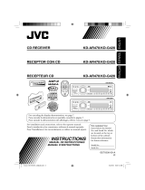 JVC KD-AR470 Manual de usuario