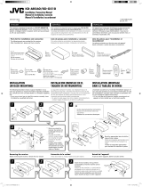 JVC KD-AR560 Guía de instalación