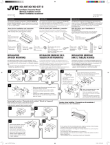 JVC KD-G710 Guía de instalación