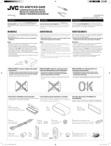 JVC KD-AR870 Guía de instalación
