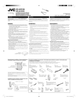 JVC KD-AVX33 Guía de instalación