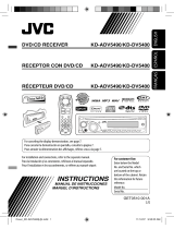 JVC KD-DV5400 Manual de usuario