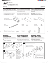 JVC KD-G110 Guía de instalación