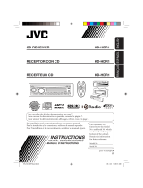 JVC KD-HDR1 Manual de usuario
