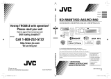 JVC KD-R80BT Manual de usuario