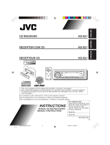 JVC KD-S21 Manual de usuario