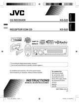 JVC KD-S25 Manual de usuario