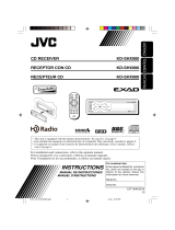 JVC KD-SHX900 Manual de usuario