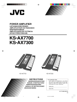 JVC AX7300 - Amplifier - Warren G Signature Manual de usuario