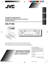 JVC KS-F190 Manual de usuario