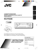 JVC KS-FX220 Manual de usuario