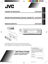 JVC KS-FX270 Manual de usuario