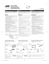 JVC EXAD KW-AVX820 Guía de instalación