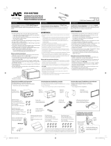 JVC KW NX7000 - Double Din Navigation Manual de usuario