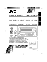 JVC XC400 - Radio / CD Manual de usuario