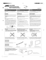 JVC KW-XG500 Guía de instalación