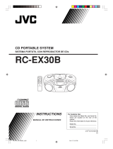 JVC RC-EX30BJ Manual de usuario