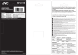 JVC SP-A110 Manual de usuario