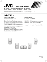 JVC SP-X103F Manual de usuario