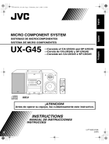 JVC UX-G45 Manual de usuario