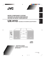 JVC UX-G1 Manual de usuario