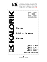 KALORIK - Team International Group Blender 33029 Manual de usuario