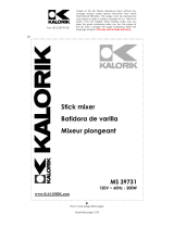 KALORIK - Team International Group Blender MS 39731 Manual de usuario