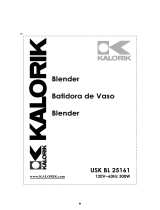 KALORIK - Team International Group Blender usk bl 25161 Manual de usuario