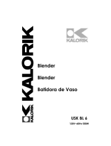 KALORIK - Team International Group Blender USK BL 6 Manual de usuario