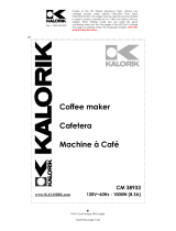 KALORIK - Team International Group Coffeemaker CM 38933 Manual de usuario
