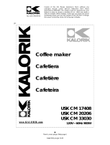 KALORIK - Team International Group Coffeemaker USK CM 17408 Manual de usuario