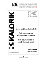 KALORIK - Team International Group Kitchen Grill SWP 39888 Manual de usuario
