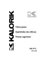 KALORIK USK FP 5 Manual de usuario